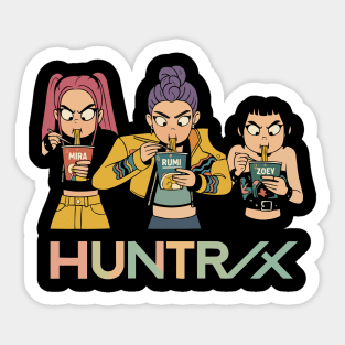 K-POP Demon Hunters - HUNTRIX Sticker